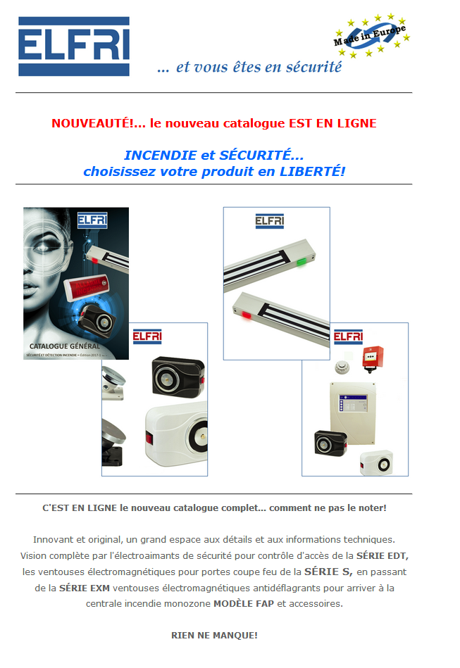 NEWS le nouveau catalogue